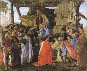 Sandro Botticelli Adoration of the Magi (mk36) oil painting on canvas